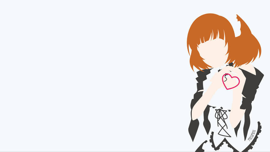 Kaichou Wa Maid Sama Minimalist Honoka Wallpaper