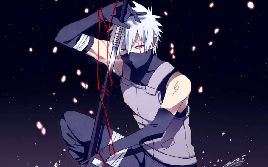 Kakashi Pfp Anbu Sword Wallpaper