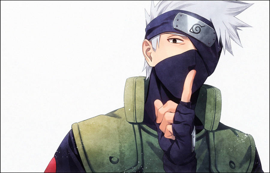 Kakashi Pfp Silence Pose Wallpaper