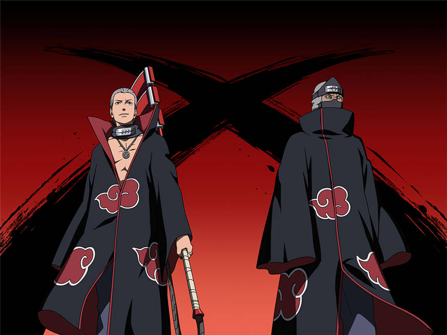 Kakuzu And Hidan Akatsuki Immortal Duo Wallpaper