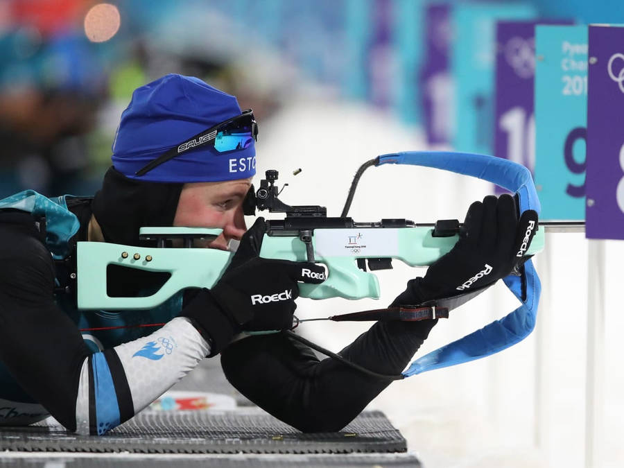 Kalev Ermits Biathlon Pyeongchang Olympics Winter Wallpaper