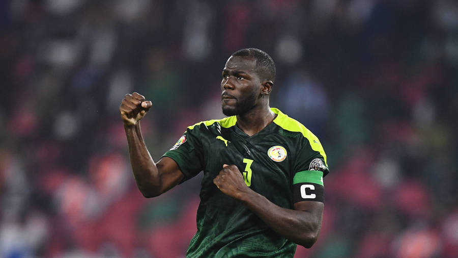 Kalidou Koulibaly Hand Sign Wallpaper