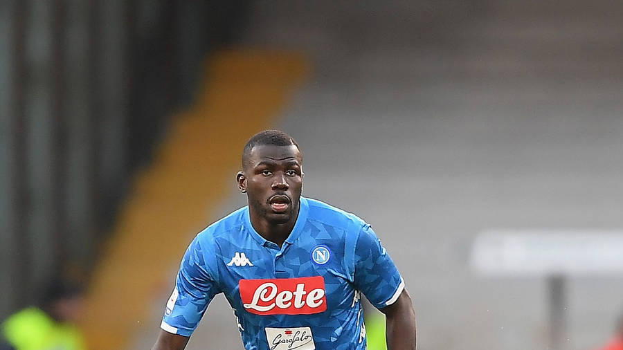 Kalidou Koulibaly Locks Gaze Wallpaper