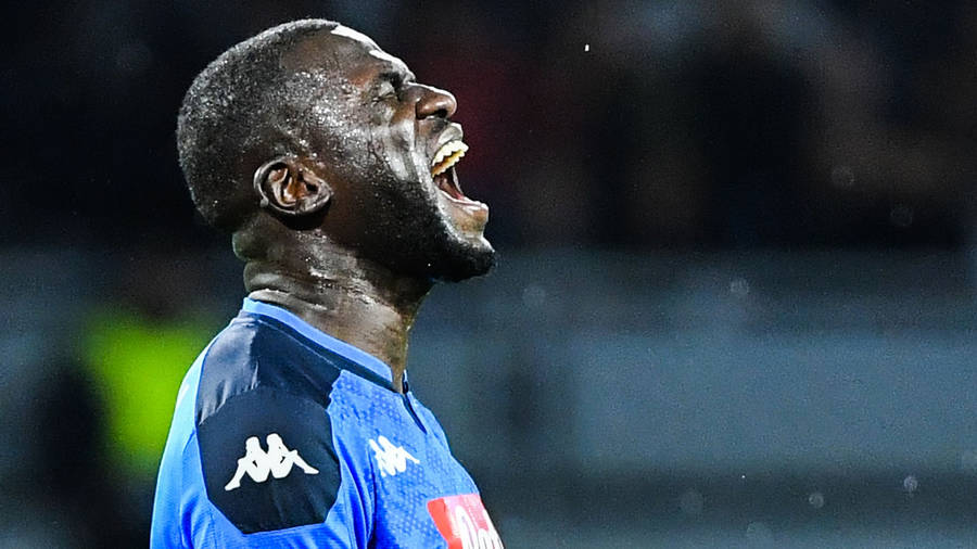 Kalidou Koulibaly Yells Wallpaper