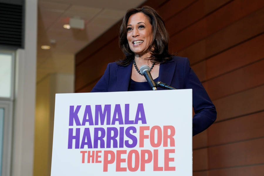 Kamala Harris For The People Wallpaper