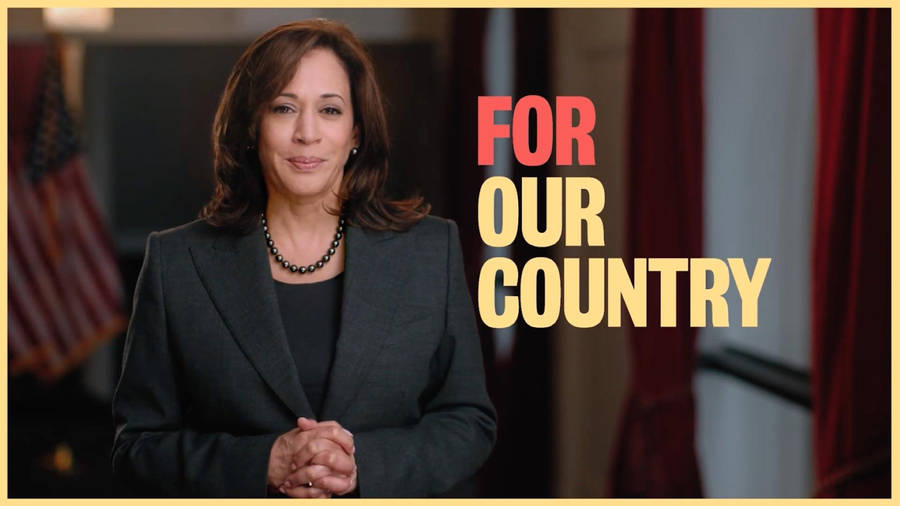 Kamala Harris Slogan Wallpaper