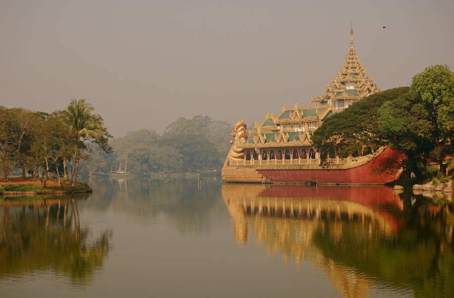 Kandawgyi Lake Myanmar Wallpaper