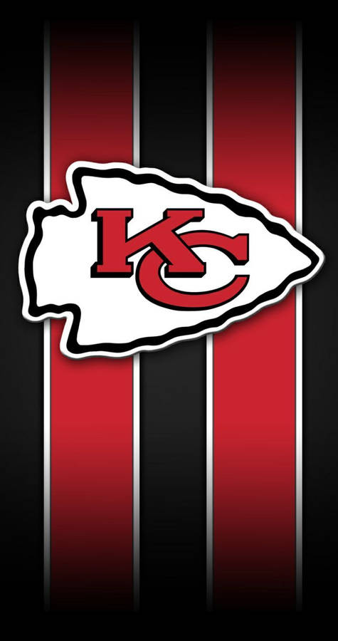 Kansas City Chiefs Logo Stripes Wallpaper