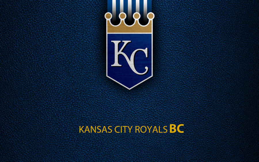 Kansas City Royals Leather Art Wallpaper