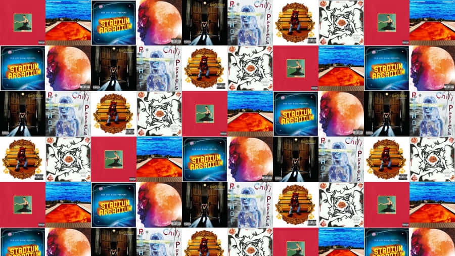 Kanye West Album 'my Beautiful Dark Twisted Fantasy' (2010) Wallpaper