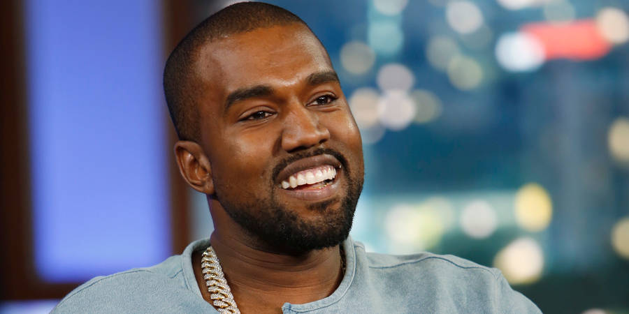 Kanye West Smiling Wallpaper