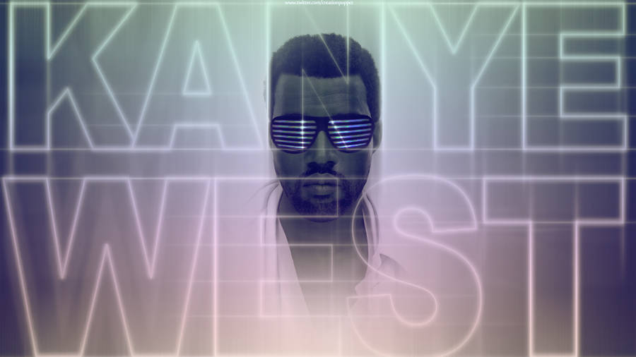 Kanye West Stylised Poster Wallpaper