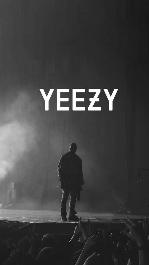 Kanye West Yeezy In White Wallpaper