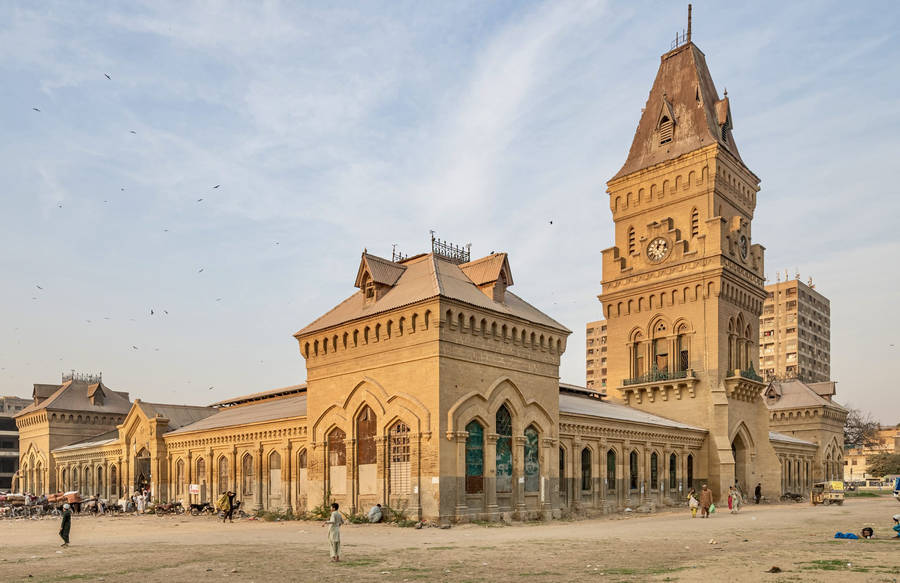 Karachi Empress Market Wallpaper