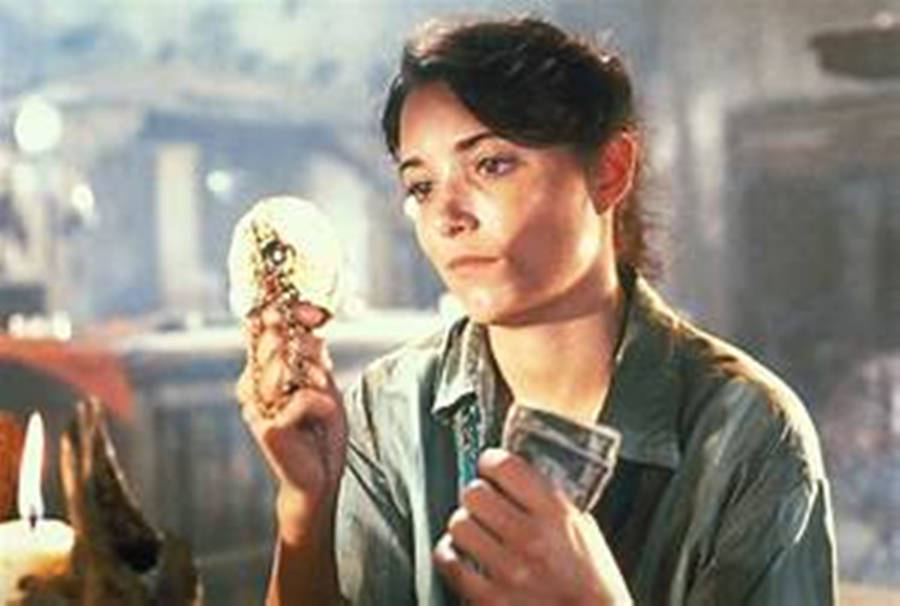 Karen Allen In A Scene From Raiders Of The Lost Ark Wallpaper