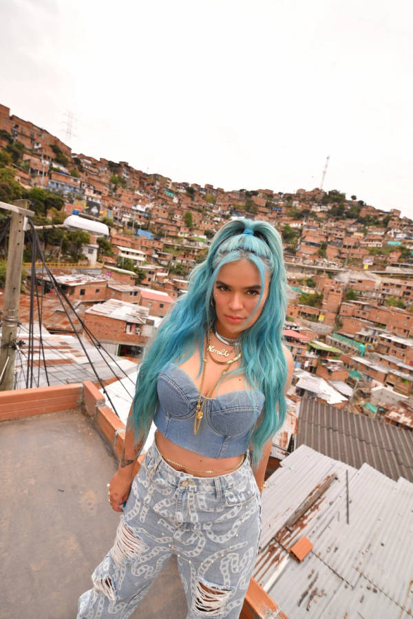 Karol G 2021 Location Song Wallpaper