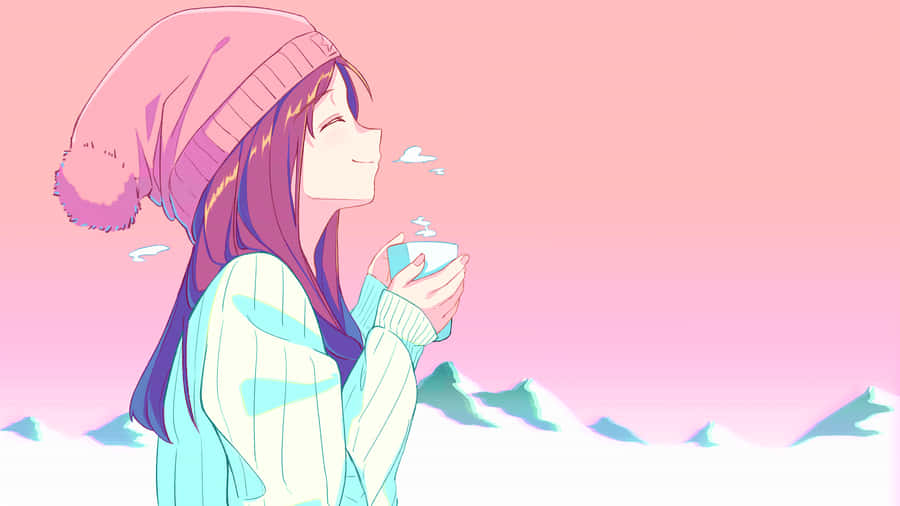 Kawaii Anime Aesthetic Screen Theme Wallpaper
