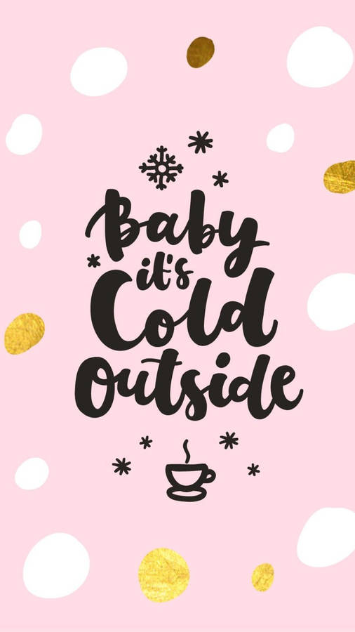 Kawaii Christmas Cold Weather Wallpaper