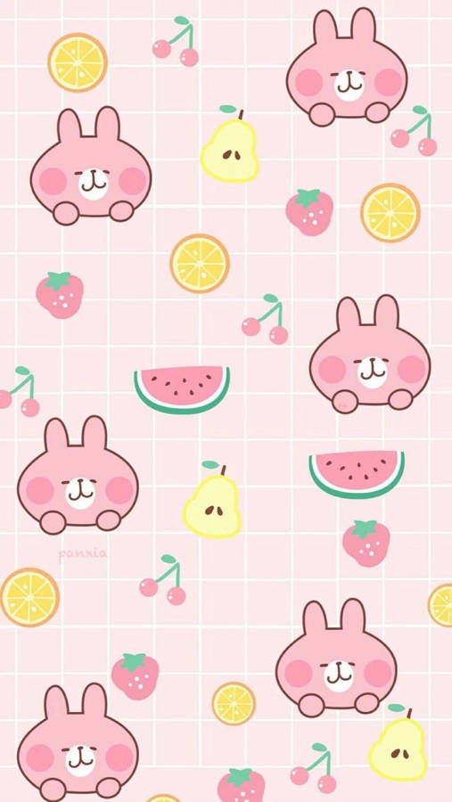 Kawaii Rabbit Usagi Kanahei Wallpaper