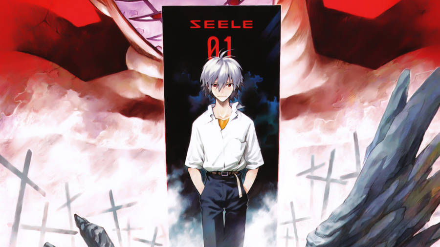 Kaworu Nagisa Seele 01 Artwork Wallpaper