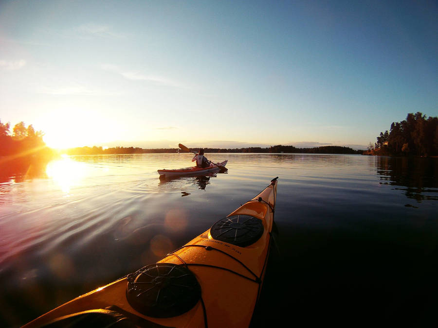 Kayaking Desktop Wallpaper