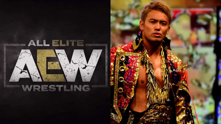 Kazuchika Okada Aew Wrestling Talent Wallpaper