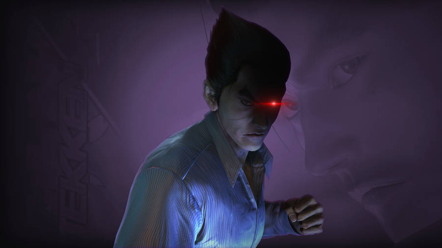 Kazuya Mishima Devil Red Eye Wallpaper