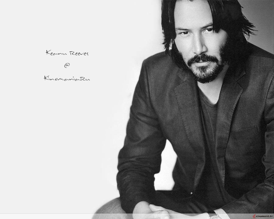 Keanu Reeves With Beard Wallpaper