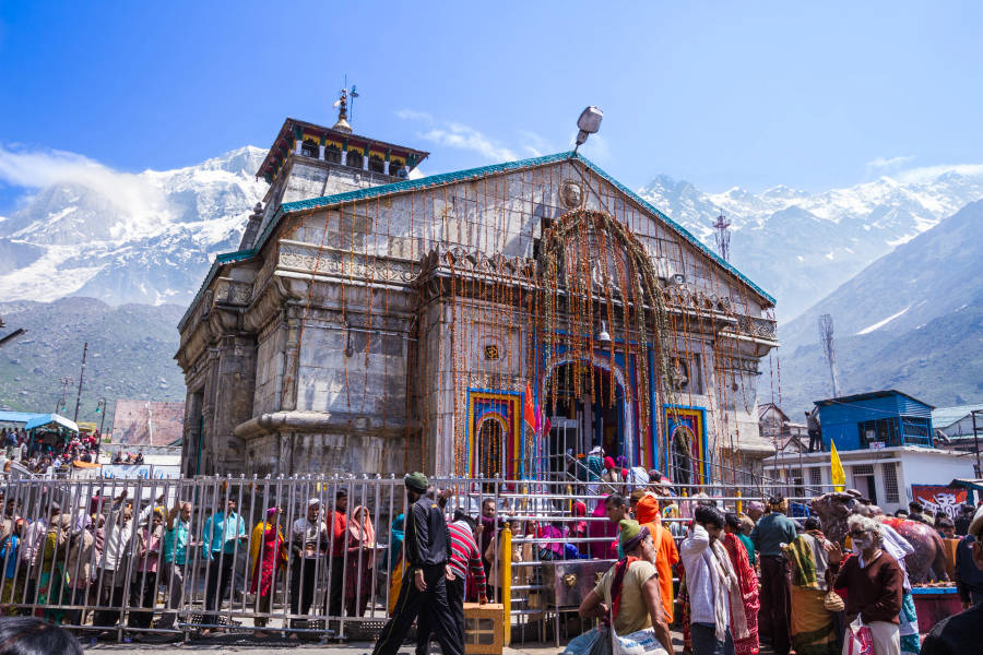 Kedarnath Hindu Temple 4k Wallpaper