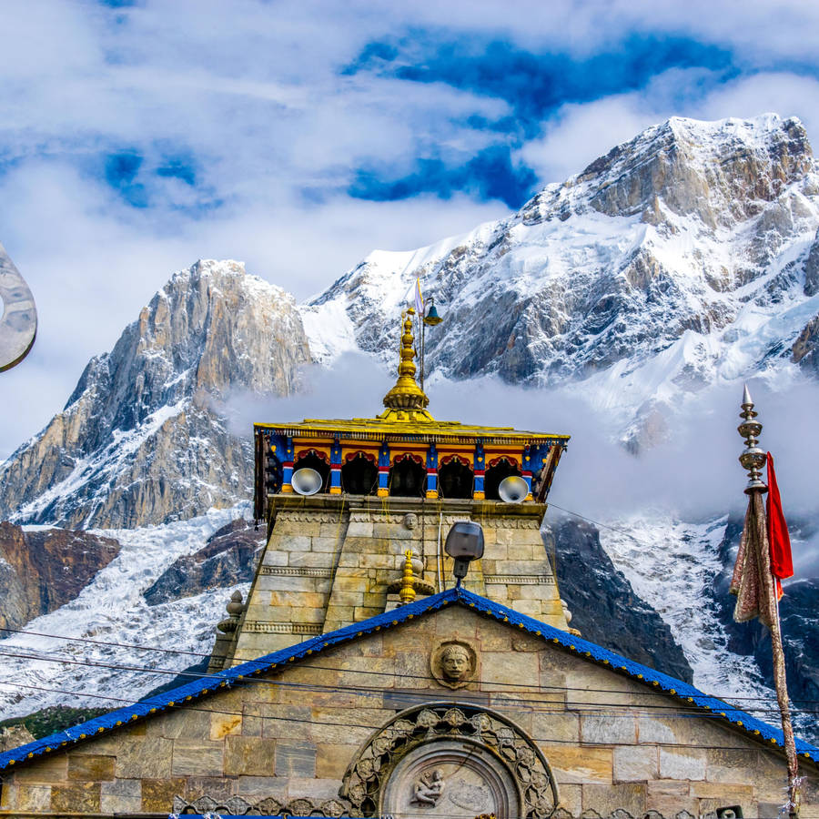 Kedarnath Temple Top 4k Wallpaper