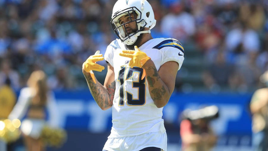 Keenan Allen Funny Gestures Wallpaper