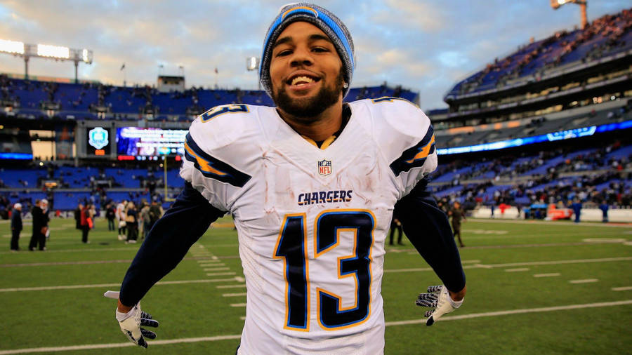 Keenan Allen Smiling On Camera Wallpaper