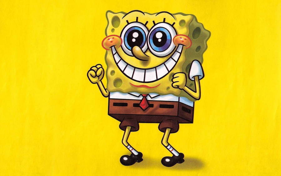 Keep It Cool With This Fun Wallpaper Of Spongebob Wallpaper