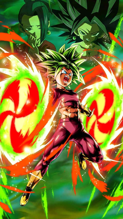 Kefla Power Unleashed Dragon Ball Super Wallpaper