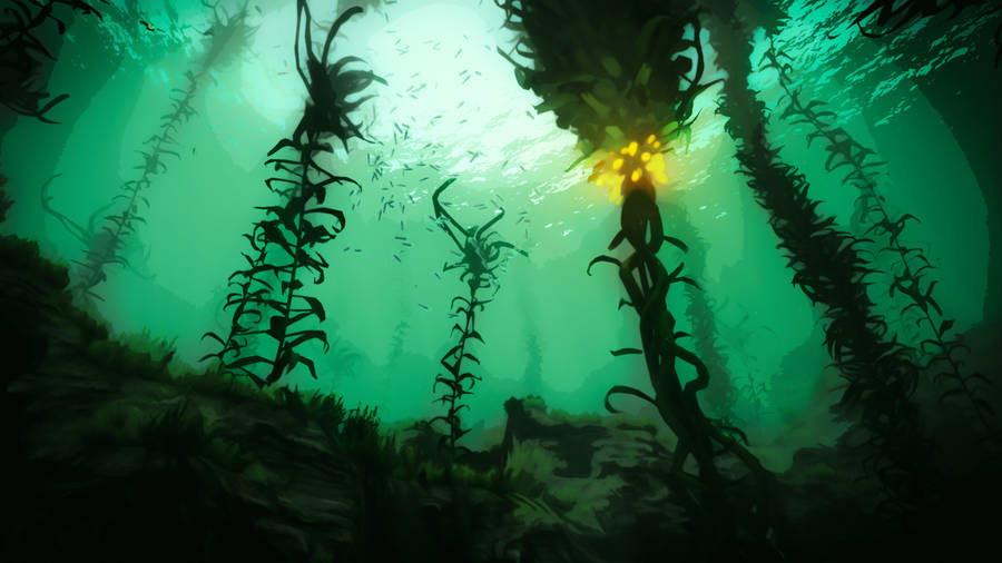 Kelp Forest Subnautica Wallpaper