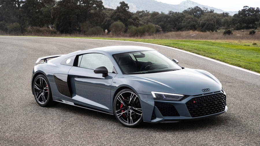 Kemora Grey Audi R8 Coupe Wallpaper