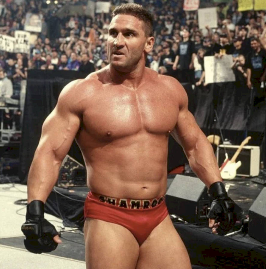 Ken Shamrock Applauded By Fans Wallpaper