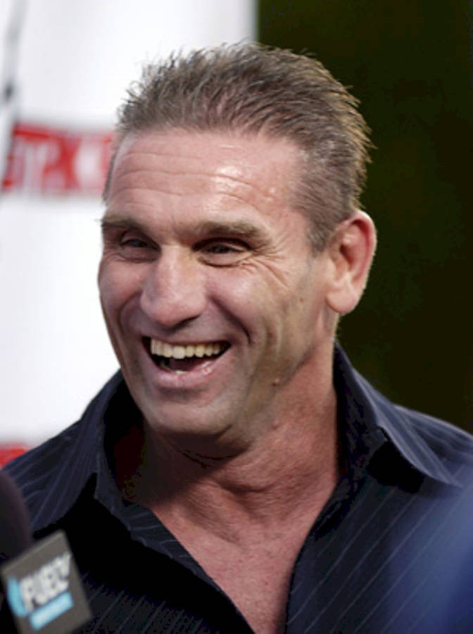 Ken Shamrock Happy Smile Wallpaper