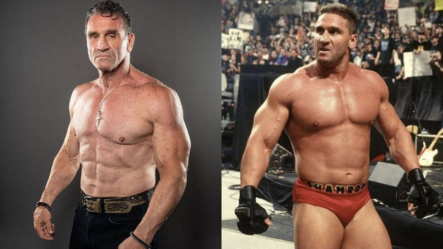 Ken Shamrock Then And Now Wallpaper