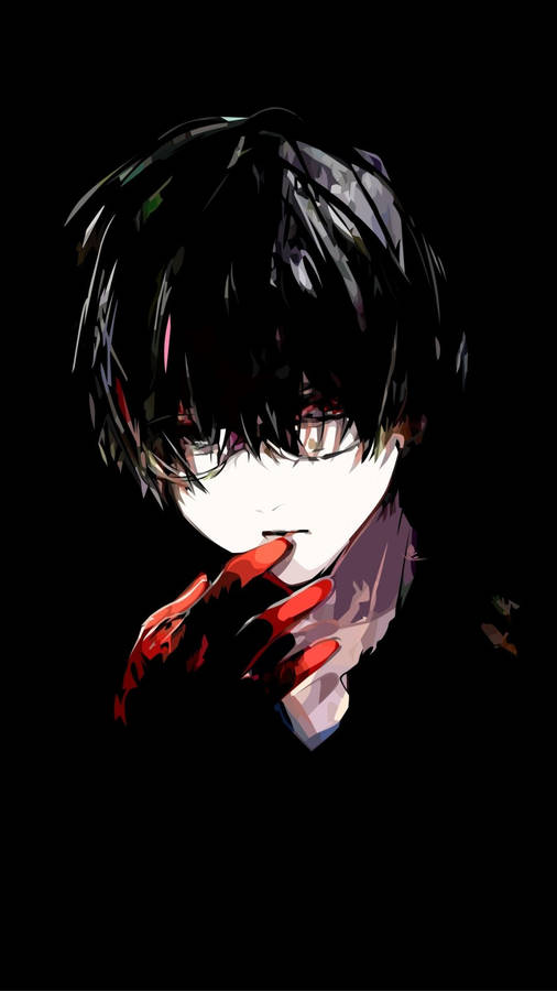 Ken With Eyeglasses Tokyo Ghoul Iphone Background Wallpaper