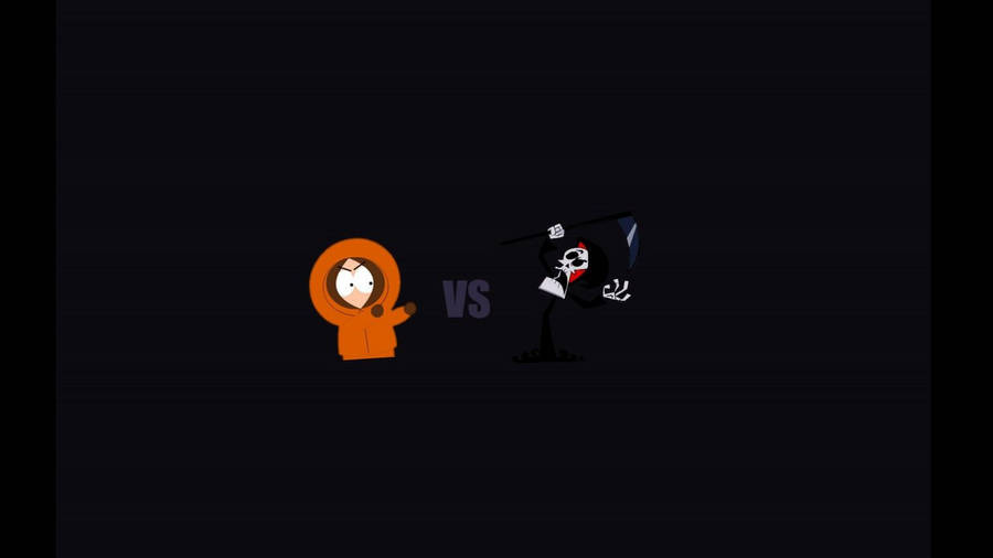 Kenny Mccormick Vs Skeleton Wallpaper