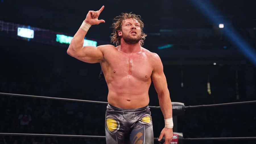 Kenny Omega Gray And Yellow Pants Wallpaper