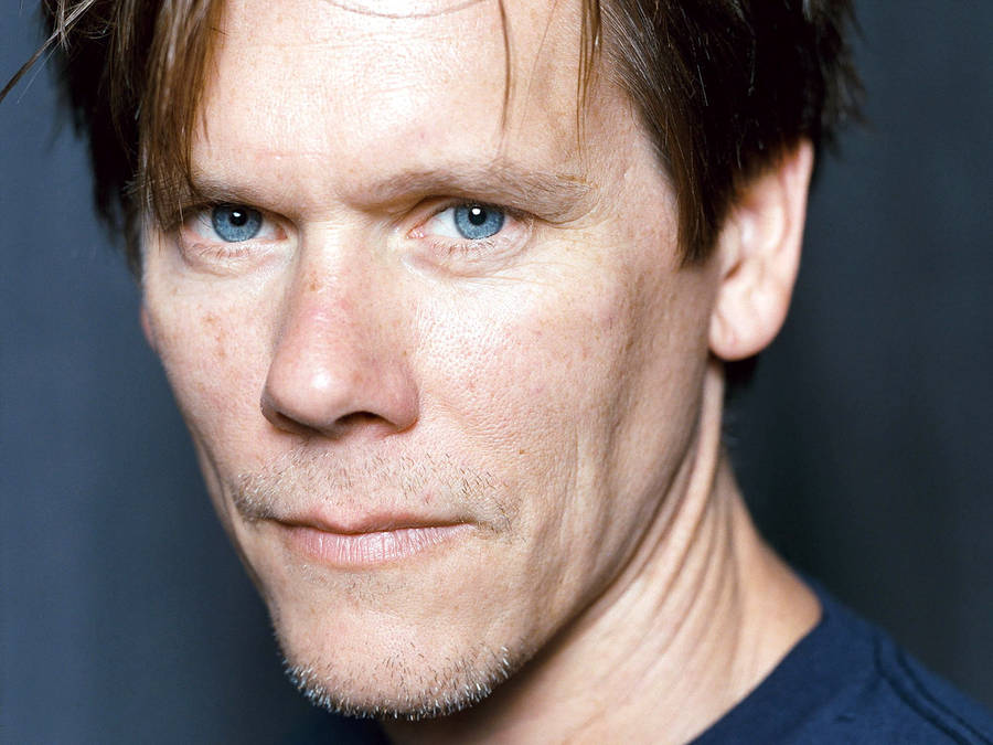 Kevin Bacon Mesmerizing Blue Eyes Wallpaper