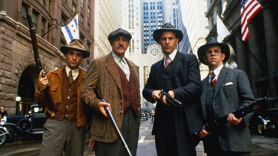 Kevin Costner The Untouchables Men Wallpaper