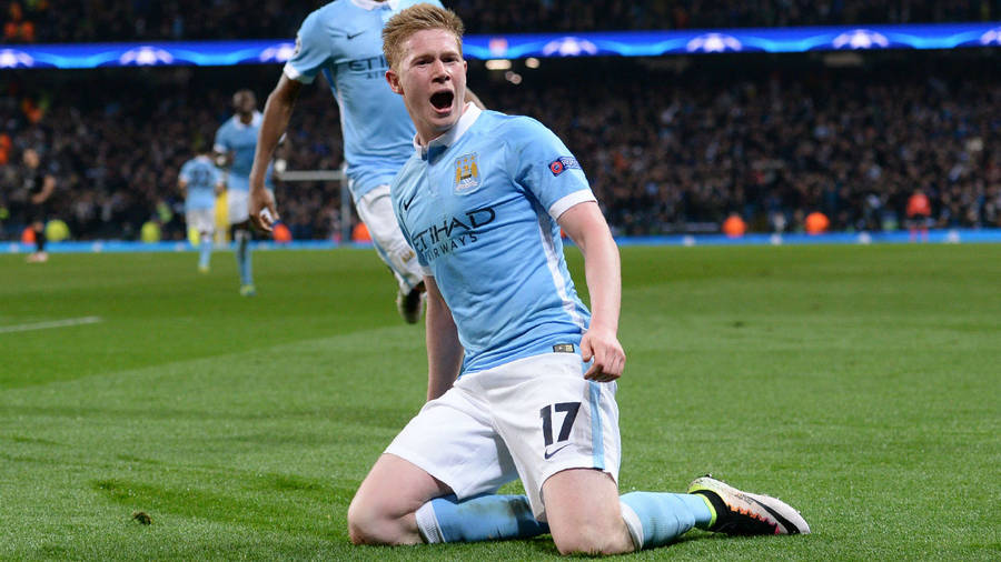 Kevin De Bruyne Celebration Wallpaper