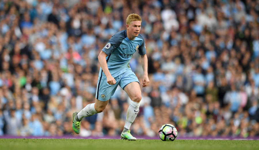 Kevin De Bruyne Kick Off Wallpaper