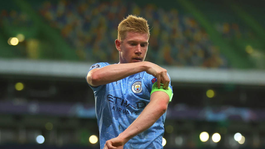 Kevin De Bruyne Man City 2021 Wallpaper