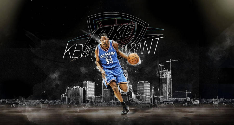 Kevin Durant Okc Player Wallpaper