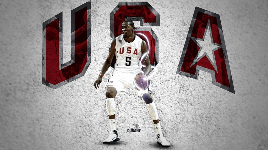 Kevin Durant Usa Basketball Wallpaper