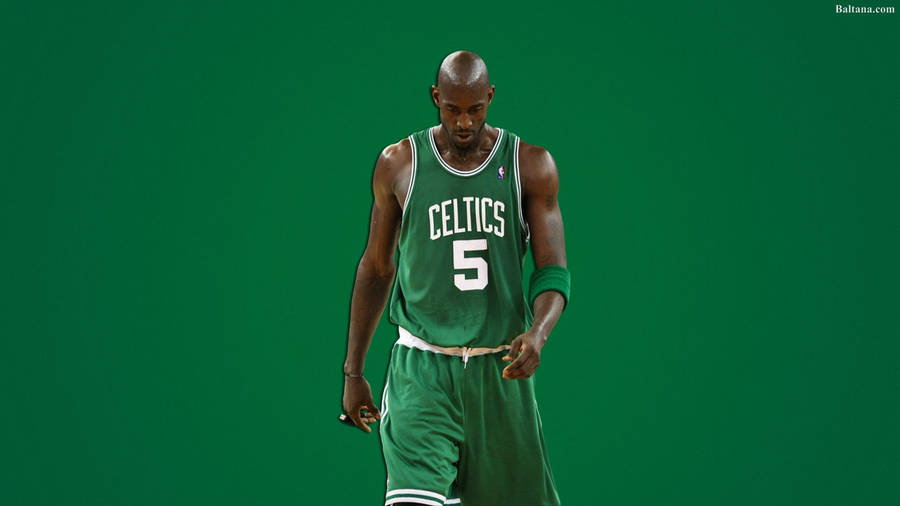 Kevin Garnett Of Boston Celtics Wallpaper